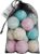 Bulk Tennis Balls, 12/20 Pack Colored Tennis, Come with Mesh Bag, Exercise Playing Balls, Pastel Color/Deep Color