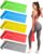 Renoj Pilates Flexbands, 5-Pack Latex-Free Resistance Bands Set – Exercise Bands for Pilates, Yoga, Stretching & Physical Therapy | Home Gym Equipment for Women & Men