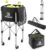YooKoo Sturdy Tennis Ball Hopper Holds 200 Balls, Lightweight Tennis Ball Basket, Easy to Use Without Installation for Tennis Training and Teaching