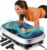 Renoj Vibration Plate Exercise Machine, 3D Whole Body Vibration Platform for Lymphatic Drainage and Muscle Recovery, 455-lb Capacity Fitness Machine with Bluetooth Speaker and LED Display for Home Gym