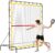 Pickleball Rebounder Net 6.5×6.5ft Portable Tennis Practice Wall Rebound Net Adjustable Tilt, Sport Training Equipment Bounce Back Net, for Court Backyard and Indoor & Outdoor