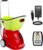 LOBSTER Sports Elite Tennis Ball Machine – Auto Portable Tennis Ball Launcher, Preloaded & Custom Drills, Spin Control, Lob Elevation Switch, Ball Speed (up to 80MPH), with Multi-Function Remote