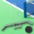 Port Tennis Court Squeegee Rain Shuttle for Sports Court Water Wiper Device Water Remover Stadium Dust Collector Wiper