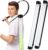 Lenwen 2 Pack Tennis Ball Tube Pickup, Fits 15 Tennis Ball with Shoulder Strap, Lightweight Collector Holder Picker Grabber Retriever Tube Carrier for Players, Coaches & Instructors