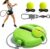 Solo Tennis Trainer Rebound Ball, 2026 Upgraded Portable Tennis Practice Wall, Tennis Ball On Rope, 4 Colors Portable Tennis Movement Trainer for Wall Drills & Parks or Backyard Training