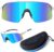 Living out your qool time Polarized Cycling Sunglasses for Women Men Golfing Running Volleyball MTB Outdoor Sports Padel