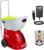 LOBSTER Sports Elite Tennis Ball Machine – Auto Portable Tennis Ball Launcher, Preloaded & Custom Drills, Spin Control, Lob Elevation Switch, Ball Speed (up to 80MPH), with Multi-Function Remote