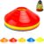 Ashsajkd(Set of 25/50/100 – Agility Soccer Cones with Carry Bag and for ， Football Cones for TrainingFootball, Basketball, Coaching, Agility Cones for Indoor and Outdoor Games