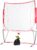 Furlihong 680NT 2 in 1 Tennis Ball & Baseball Training Machine and Net Combo, Ball Recycling System, Includes 680BH and NT01
