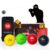 YMX BOXING® Ultimate Reflex Ball Set with Counter App – 4 React Reflex Ball Plus 2 Adjustable Headband, Great for Reflex, Timing, Accuracy, Focus & Coordination Training for Boxing, MMA and Krav Mega