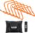 GHB Agility Hurdles Adjustable 8.3″&12.6″ Speed Training Equipment Set | Foldable, Sturdy, Drill Guide &Carry Bag Included, For Amateur & Athletes, Soccer & Basketball