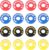 16PCS Tennis Racket Dampener, Durable Rubber Tennis Racquet Vibration Shock Absorbers