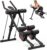 MERACH Ab Machine, Adjustable Ab Trainer Machine, AB Workout Equipment for Home Gym, Independent Dual Tracks for Mountain Climber, Foldable for Home Exercise, Load Capacity 440 LBS