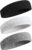 BEACE Sweatbands Sports Headband for Men & Women – Moisture Wicking Athletic Cotton Terry Cloth Sweatband for Tennis, Basketball, Running, Gym, Working Out