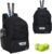 Goloni Tennis Backpack, Tennis Bag with Fence Hook & Ventilated Shoe Compartment, Holds 2 Tennis Rackets