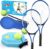 Kids Tennis Rackets Training Set – 7-in-1 Youth Tennis Racket Set, 2 pcs 19″ Rackets,1Tennis Trainer & 2Rebound Balls&1tennis Ball,Tennis Racquet Set for Beginners & Family Activities