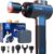 BOB AND BRAD X6 Pro Max Massage Gun with Heat and Cold, FSA Eligible HSA Deep Tissue Percussion Massager Gun for Athletes, Metal Head & 5 Speeds, Handheld Muscle Massager for Body and Back Pain Relief