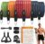 WHATAFIT Resistance Bands, Exercise Bands with Handles, Workout Bands for Working Out, Fitness Bands Set for Home Gym Full Body Strength Training, Muscle Tone, Yoga & Stretching