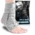 Z ATHLETICS Zenith Ankle Brace, Lace Up Adjustable Support – for Running, Basketball, Injury Recovery, Sprain! Ankle Support for Men, Women, and Children (Grey, Small)