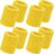 WILLBOND 8 Pack Wrist Sweatbands Sports Wristbands Tennis Sweatbands Neon 80s Thick Cotton Gymnastics Sweat Band Athletic Football Soccer Sports Wristband for Men Women Party