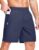 GGJ Men’s Lightweight Athletic Shorts with 2 Zipper Pockets 7″/9″/5″ Gym Workout Running Quick Dry Tennis Shorts for Men