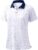 SANTINY Golf Polo Shirts for Women Short Sleeve Quick Dry 3 Buttons Collared Pickleball Shirt Summer Golf Tennis Tops