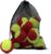 Tennis Balls, 12 Pack 25% Low Compression Stage Tennis Ball for Beginners Youth Kids Training Practicing with Mesh Bag for Easy Transport (Red)