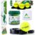 Premium Tennis Trainer Set, Pro Rebounder with Metal Base in a Carrying Cylinder, 3 Replacement Rebound Balls, & Wristband, Portable Tennis Practice Equipment for Solo Training