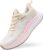Women’s Orthopedic Road Running Shoes: Comfortable Arch Support Plantar Fasciitis Flat Feet Orthotic Sport Sneakers, Casual Breathable Outdoor Walking Tennis Shoes for Foot Heel and Pain Relief