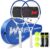 Pro Tennis Racket for Adults, 2 Player 27 inch Speed Tennis Racquet Acceptable for Beginner and Professional with 3 Tennis Balls, 2 Vibration Dampes, 2 Overgrips, Tennis Bag