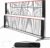 Portable Badminton Net Set, Height Adjustable Sports Net for Pickleball, Tennis & Volleyball, Foldable Indoor Outdoor Net with Carry Bag, 10FT/14FT/17FT