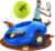 MOVEMATE Tennis-Trainer Set with Wilson® Tennis Ball | Innovative Ball Game for Outdoors, in The Garden, in The Park for Children & Adults | Incl. Transport Bag & Exercise Videos