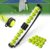 Hikeen Durable Tennis Ball Pick up Tube with 6/12 Tennis Balls,Quick Pickup & Storage Tennis Ball Tube with Shoulder Strap for Tennis Accessories – Includes 6/12 Balls