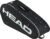 HEAD Tour Racquet Bag M (6R) Tennis Bag – Holds Up to 6 Racquets, CCT+ Climate Control Technology, 2 Main Compartments, Shoe Pocket & Backpack Carry System | 6 Racquet Capacity