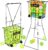 Tennis Ball Hopper, Portable Tennis Ball Holder with Handle for Court, Practice & Training