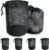 Golf Ball Storage Bag-6 Pack Mesh Bags with Drawstring，Golf Shag Bag Organizer,Sports Equipment Organizer Sack，for Collecting Half Balls Tennis Beach Trave
