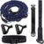 80Lbs Resistance Bungee Cord Speed Training Set, Dual Resistance Cord(8-22′), Improve Agility Focus Strength Power, for Basketball Tennis Football Volleyball, Help You Build Muscle