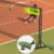 9.4ft x 7.4ft Tennis Rebounder Net, Tennis Rebounder Trainer, Multi-Sport Training Bounce Back Net for Tennis, Baseball, Lacrosse, Hockey, Softball, Pickleball, Ball, for Backyard and Indoor & Outdoor