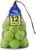 FURWEY Tennis Balls, 12/24/36/80 Pack Bulk Tennis Balls Pressureless Tennis Ball, Come with Mesh Bag for Easy Transport,Pet Dog Playing Balls, Good for Beginner Training Ball